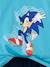 Pyjashort Sonic 3D bleu - vertbaudet enfant 