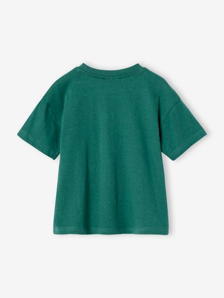 Dark Batman Short Sleeve T-Shirt by DC Comics® fir green - vertbaudet enfant 
