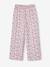 T-shirt and wide-leg trousers set for girls violet - vertbaudet enfant 