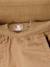 Pantalon  garçon cargo droit morphologique tour de hanches fin bleu nuit+sable - vertbaudet enfant 