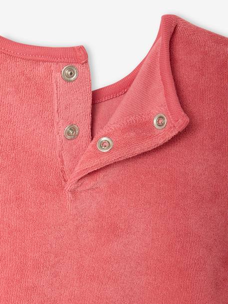 Ensemble bébé t-shirt + short en éponge fraise - vertbaudet enfant 