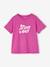 T-shirt and wide-leg trousers set for girls violet - vertbaudet enfant 