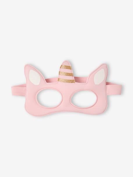Magical Nightwear Set: Nightdress + Leggings + Mask + Drawstring Bag rose - vertbaudet enfant 