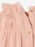 Newborn cotton gauze dress rose - vertbaudet enfant 
