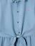Tie-front blouse and skirt set for girls coral+light blue - vertbaudet enfant 