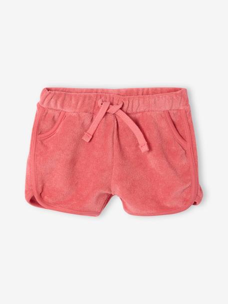 Ensemble bébé t-shirt + short en éponge fraise - vertbaudet enfant 