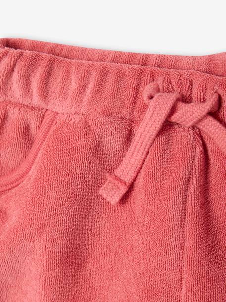 Ensemble bébé t-shirt + short en éponge fraise - vertbaudet enfant 