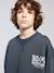 Sweat loose effet délavé noir - vertbaudet enfant 