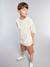 Oversized T-Shirt, JONEN ecru - vertbaudet enfant 