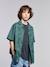 Poplin Hawaiian shirt for boys aqua green - vertbaudet enfant 