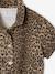 Combi short fille imprimé léopard beige - vertbaudet enfant 