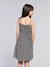 Strappy Floral Print Dress, JONEN printed grey - vertbaudet enfant 
