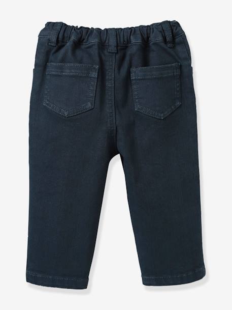 Comfortable jeans for babies CYRILLUS navy blue - vertbaudet enfant 