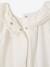 Baby bodysuit with a frilled collar ecru - vertbaudet enfant 