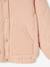 Girls' quilted bomber jacket in cotton gauze rosy+vanilla - vertbaudet enfant 