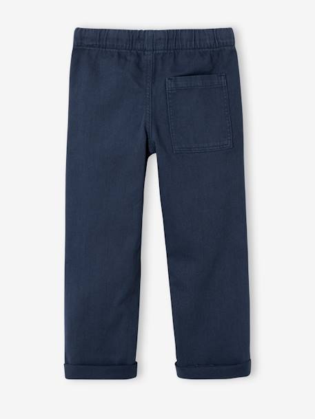 Pantalon garçon  fluide facile à enfiler garçon beige+bleu moyen+bleu nuit+terracotta - vertbaudet enfant 