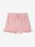 Pack of 2 baby shorts, 1 plain + 1 printed rose - vertbaudet enfant 