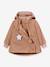 Veste mi-saison bébé MATWAI avec doublure polaire bois de rose+marron+sable - vertbaudet enfant 