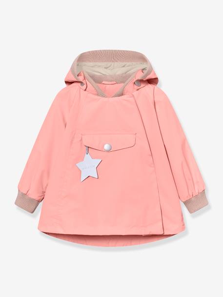 Veste mi-saison bébé fille MATWAI bleu foncé+bleu pâle+bois de rose+brun+jaune+jaune pastel+lilas+marron+rose poudré+sable+vert sauge - vertbaudet enfant 