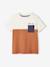 T-shirt garçon coloblock manches courtes ardoise+menthe+orange+vert anglais - vertbaudet enfant 