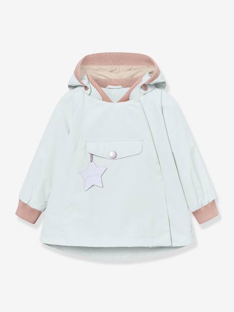 Veste mi-saison bébé fille MATWAI bleu foncé+bleu pâle+bois de rose+brun+jaune+jaune pastel+lilas+marron+rose poudré+sable+vert sauge - vertbaudet enfant 