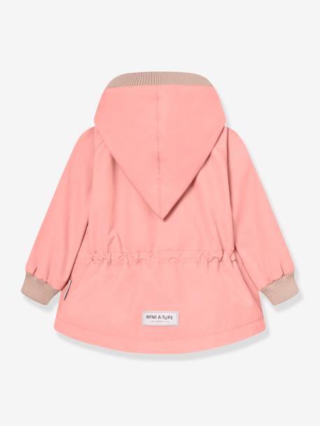 Veste mi-saison bébé MATWAI avec doublure polaire bois de rose+marron+sable - vertbaudet enfant 