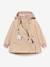 Veste mi-saison bébé MATWAI avec doublure polaire bois de rose+marron+sable - vertbaudet enfant 