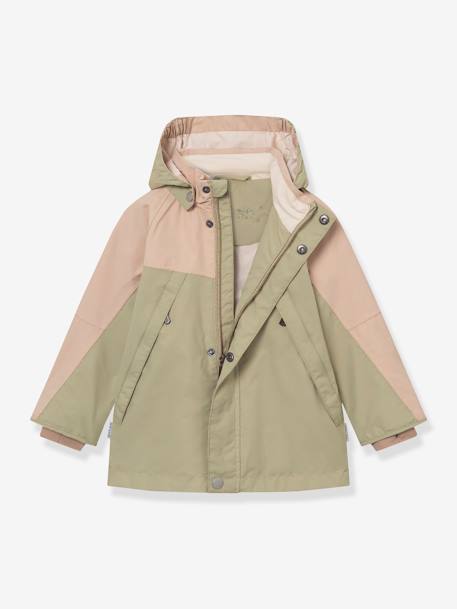 MATVALON Mid-Season Waterproof Jacket for Boys, MINI A TURE green - vertbaudet enfant 