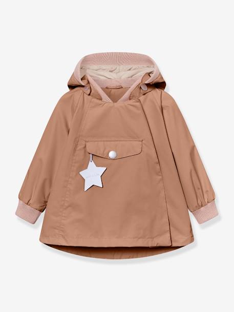 Veste mi-saison bébé fille MATWAI bleu foncé+bleu pâle+bois de rose+brun+jaune+jaune pastel+lilas+marron+rose poudré+sable+vert sauge - vertbaudet enfant 