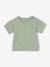 3-Piece Gift Set: T-Shirt + Dungarees + Comforter for Babies sage green - vertbaudet enfant 