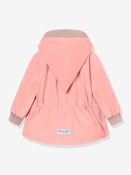 Veste mi-saison bébé fille MATWAI bleu foncé+bleu pâle+bois de rose+brun+jaune+jaune pastel+lilas+marron+rose poudré+sable+vert sauge - vertbaudet enfant 