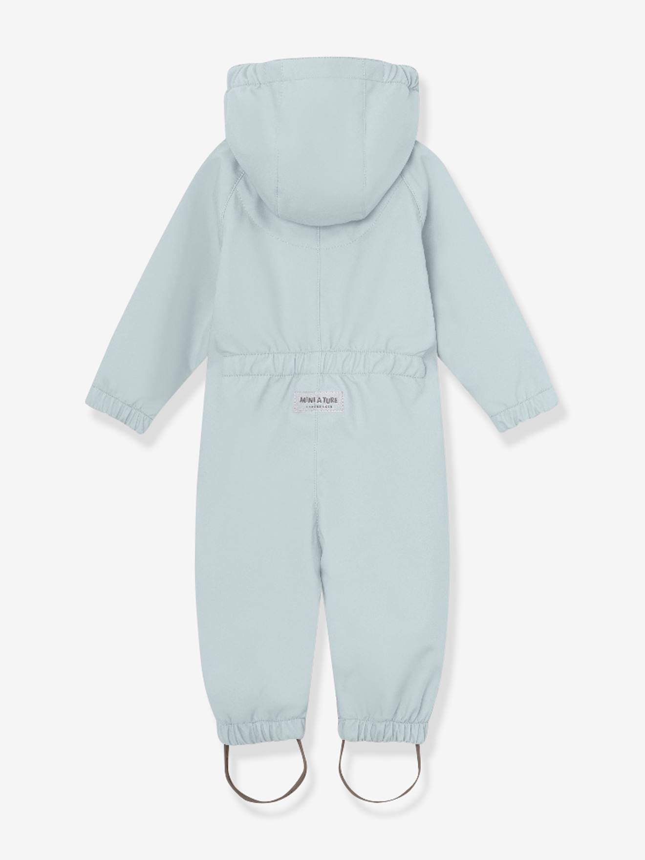 【新品未使用】MINI A TURE 防水・防寒 ベビー用ジャンプスーツ80cm MATARNO Softshell Pramsuit for Babies, MINI A TURE - pale blue, Boys