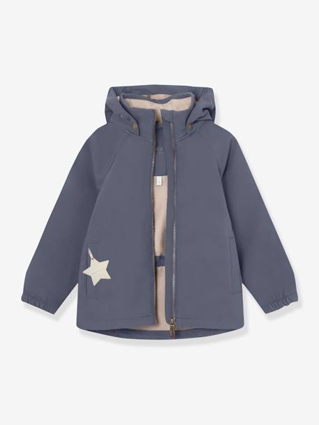 MATADEN Softshell Jacket for Baby Boys, MINI A TURE deep blue+green - vertbaudet enfant 