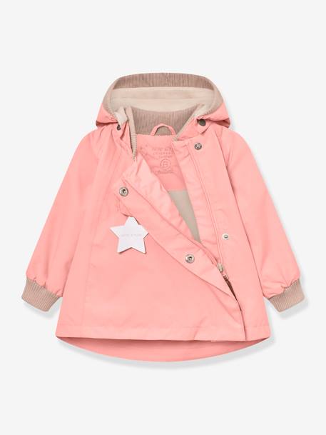 Veste mi-saison bébé fille MATWAI bleu foncé+bleu pâle+bois de rose+brun+jaune+jaune pastel+lilas+marron+rose poudré+sable+vert sauge - vertbaudet enfant 