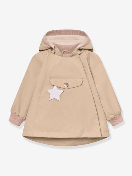 Veste mi-saison bébé MATWAI avec doublure polaire bois de rose+marron+sable - vertbaudet enfant 