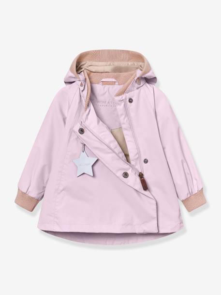 Veste mi-saison bébé fille MATWAI bleu foncé+bleu pâle+bois de rose+brun+jaune+jaune pastel+lilas+marron+rose poudré+sable+vert sauge - vertbaudet enfant 