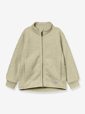 Veste en teddyfleece avec fermeture éclair MATCEDRIC  - vertbaudet enfant