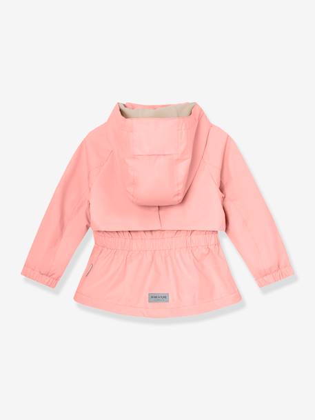 Veste mi-saison imperméable fille avec doublure polaire MATALGEA bois de rose+lilas poudré+rose poudré+vert sauge - vertbaudet enfant 