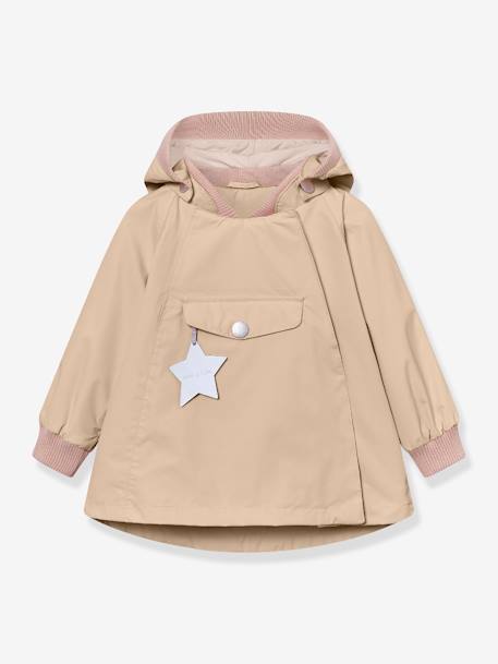 Veste mi-saison bébé fille MATWAI bleu foncé+bleu pâle+bois de rose+brun+jaune+jaune pastel+lilas+marron+rose poudré+sable+vert sauge - vertbaudet enfant 