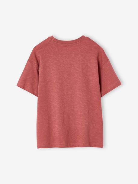 Nature print T-shirt for boys lichen+terracotta - vertbaudet enfant 