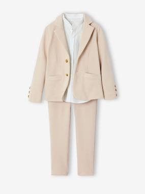 Ensemble céremonie chemise col Mao, veste et pantalon garçon - vertbaudet enfant Ensemble céremonie chemise col Mao, veste et pantalon garçon - vertbaudet enfant
