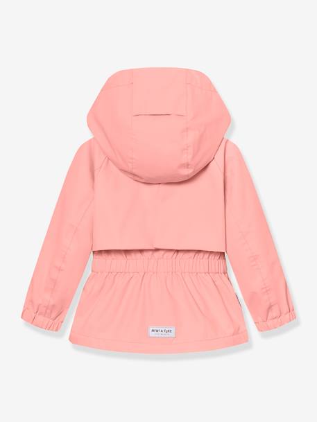 Veste mi-saison imperméable fille avec doublure polaire MATALGEA bois de rose+lilas poudré+rose poudré+vert sauge - vertbaudet enfant 