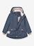 MATALLURE Mid-Season Parka for Girls, MINI A TURE deep blue+navy blue+tomato red - vertbaudet enfant 