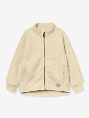 Veste en teddyfleece avec fermeture éclair MATCEDRIC  - vertbaudet enfant