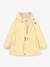 Veste mi-saison imperméable fille MATSILA bois de rose+jaune pastel - vertbaudet enfant 