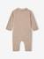 Combinaison naissance en laine et cachemire personnalisable beige chiné - vertbaudet enfant 