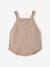 Barboteuse bébé laine et cachemire personnalisable beige chiné - vertbaudet enfant 