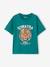Tiger print T-shirt for boys fir green - vertbaudet enfant 