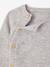 Ensemble naissance pull pantalon laine et cachemire personnalisable gris chiné - vertbaudet enfant 
