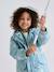 Hooded Raincoat with Magical Motifs for Girls GREEN MEDIUM ALL OVER PRINTED+rose+sky blue - vertbaudet enfant 